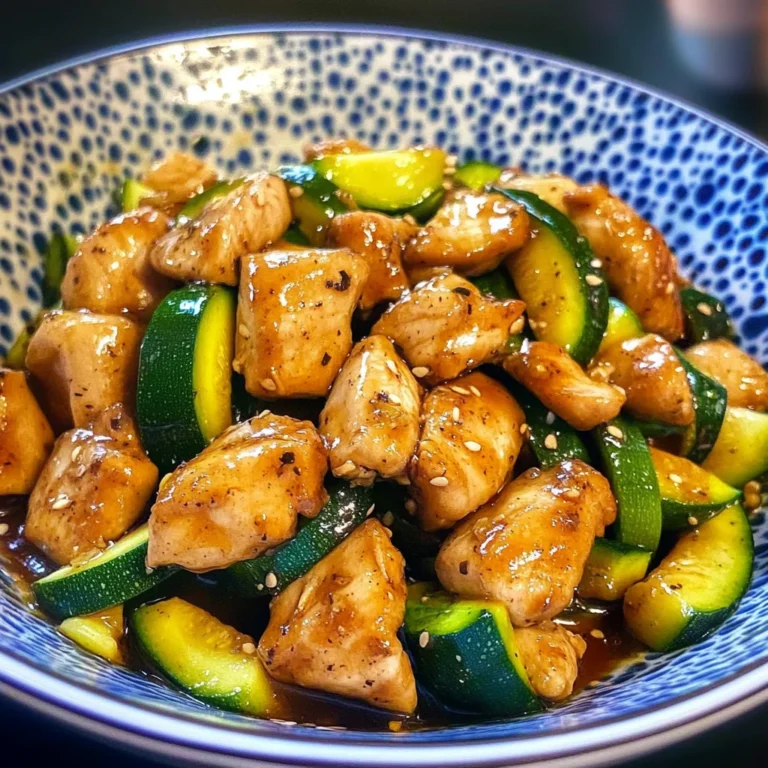 Chicken Zucchini Stir Fry