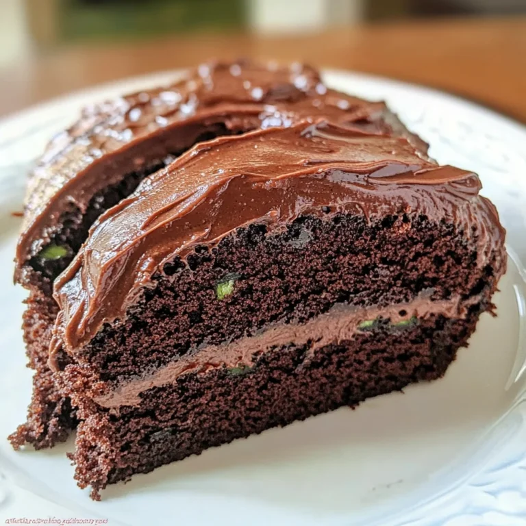 Chocolate Lover's Zucchini Cake