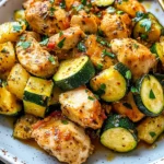Easy Baked Chicken and Zucchini Recipe
