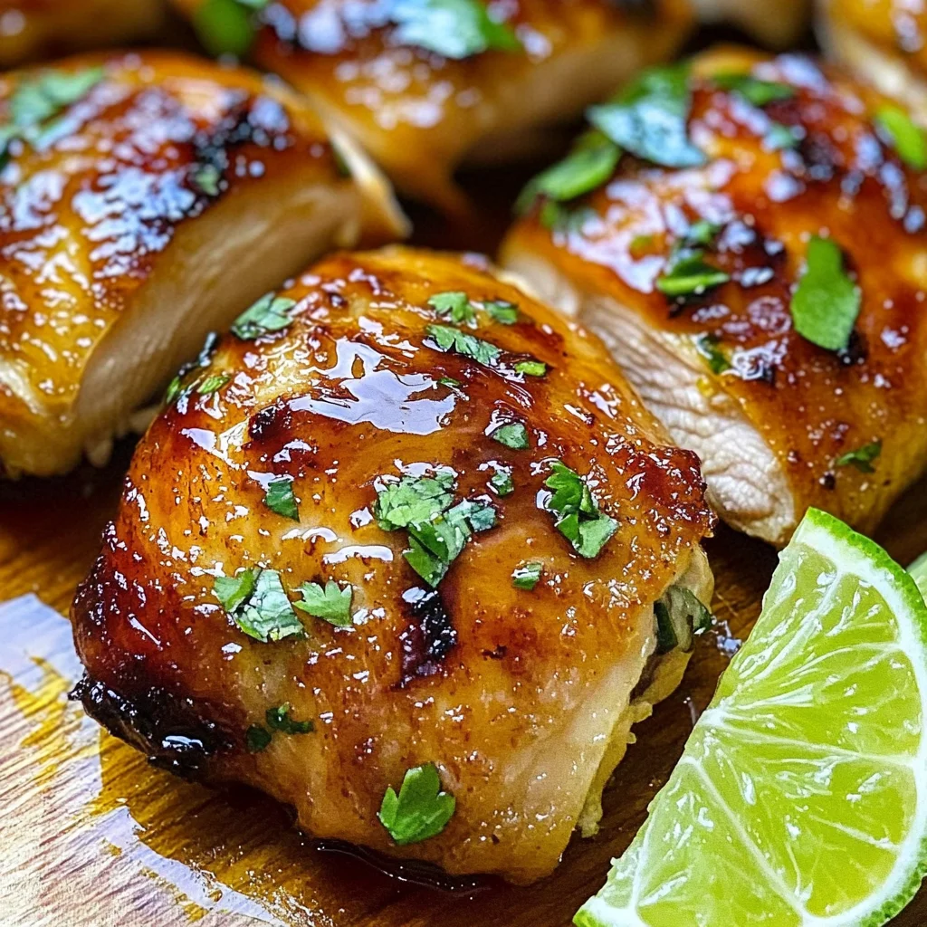 Honey Lime Chicken