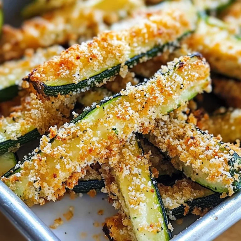 Parmesan Zucchini Fries