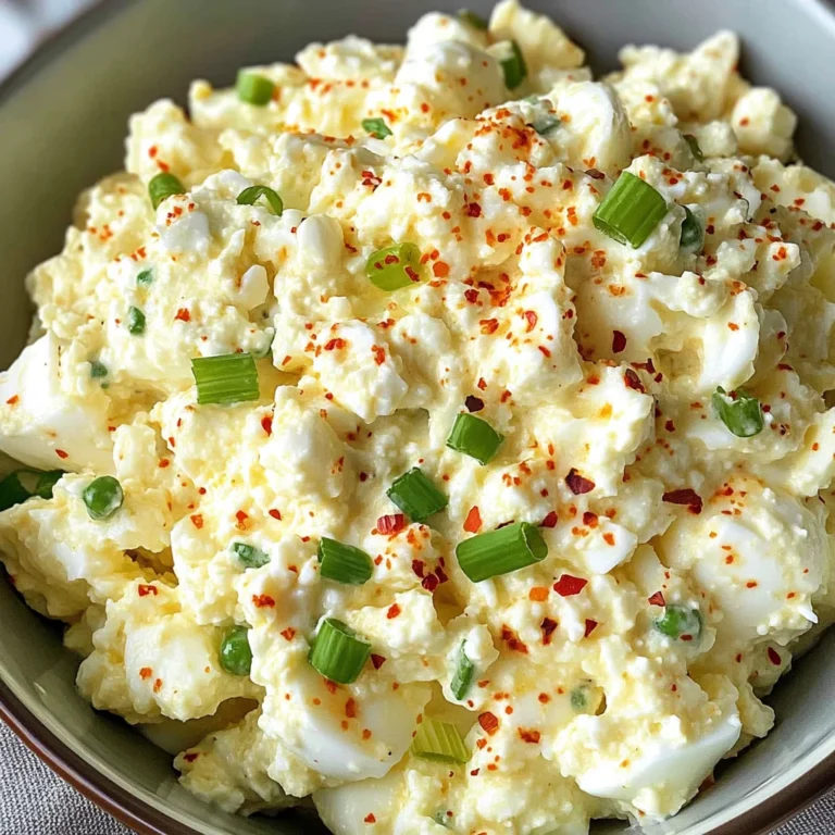 Simple Cottage Cheese Egg Salad