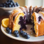 Blueberry Breakfast Bundt Cake