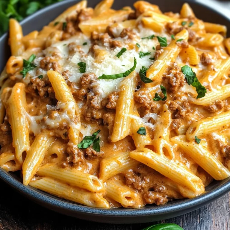 High Protein Creamy Beef Pasta Recipe for Quick Weeknight Dinners