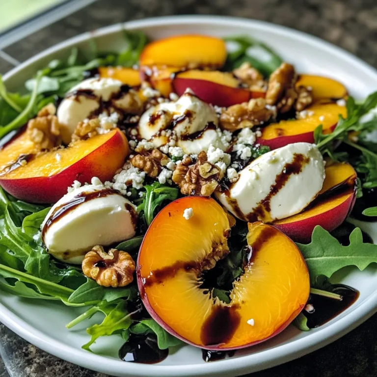 Millionaire Peach Salad
