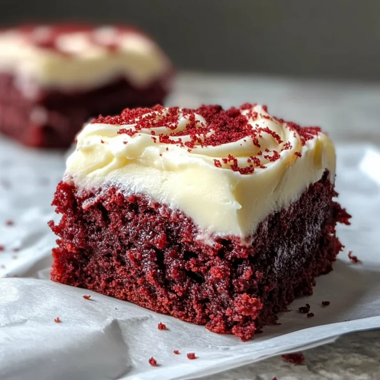 Red Velvet Brownies
