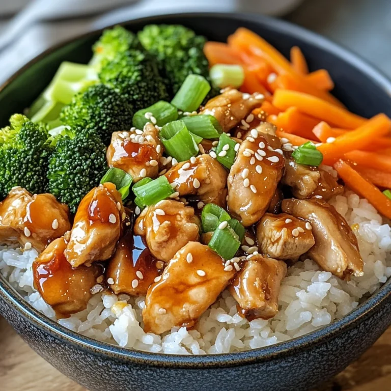 Teriyaki Chicken Rice Bowl