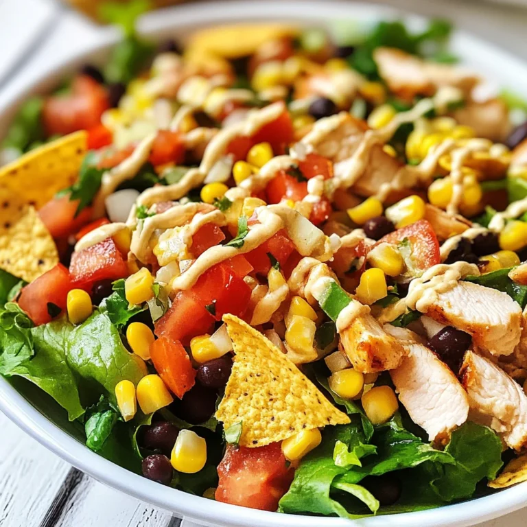 Tex-Mex Chicken Chopped Salad
