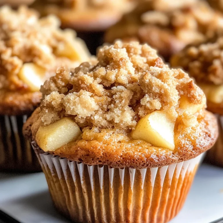 Apple Crumble Muffins