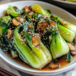 Baby Bok Choy with Soy Sauce and Garlic