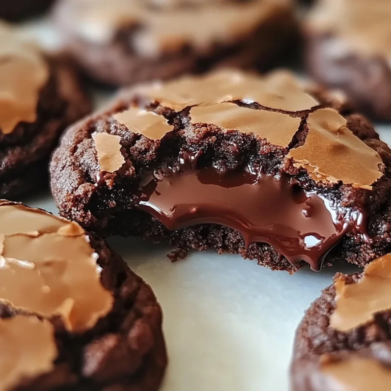 Chocolate Lava Cookies