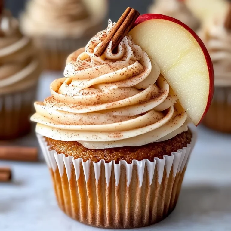 Cinnamon Apple Cider Cupcakes - Alrightwithme