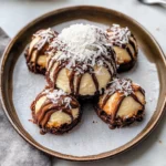 Coconut Dome with Chocolate Spread