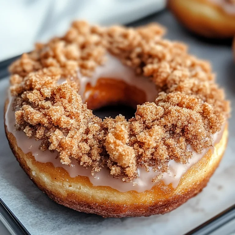 Coffee Cake Donuts