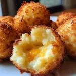 Crispy Mashed Potato Cheese Puffs