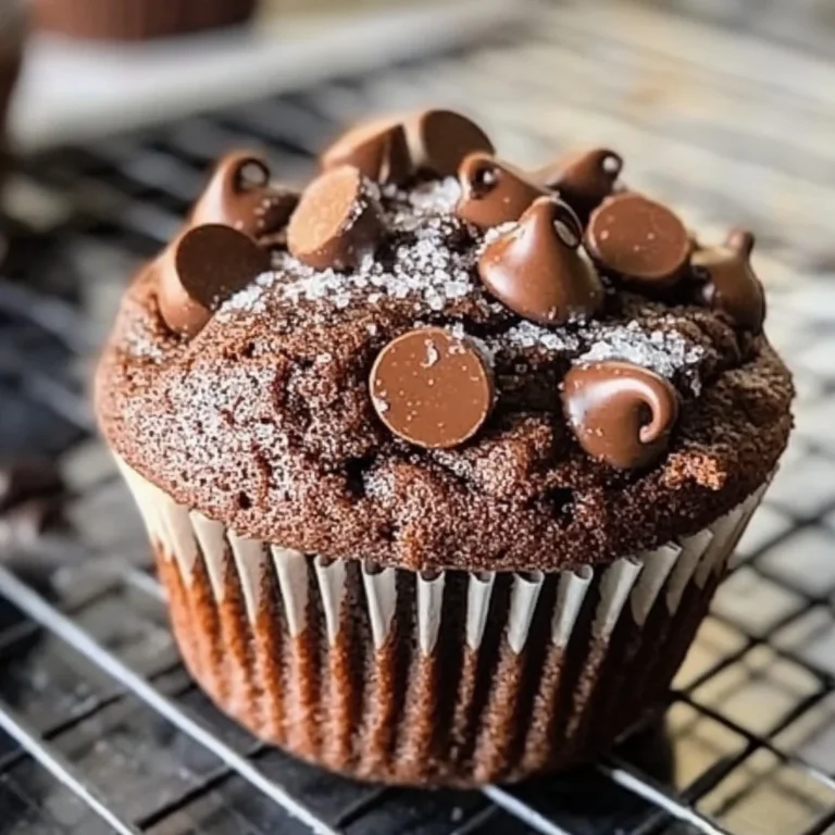 Double Chocolate Espresso Muffins