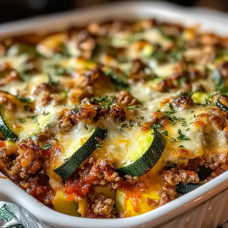 Ground Turkey Zucchini Casserole – Healthy Comfort Food