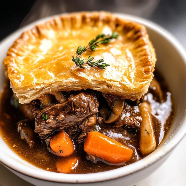 Guinness Braised Beef Pot Pie