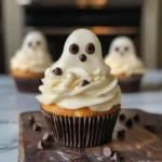Halloween Cupcakes: Ghost Cupcakes