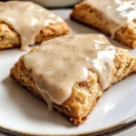 Homemade Chai Scones with Maple Chai Glaze