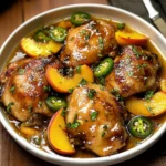 Jalapeno Peach Chicken