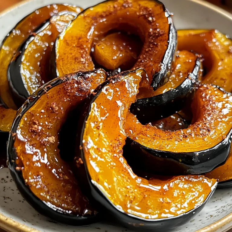 Maple Roasted Acorn Squash