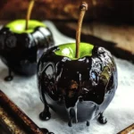 Poison Toffee Apples for Halloween