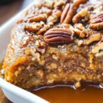 Pumpkin Pecan Cobbler