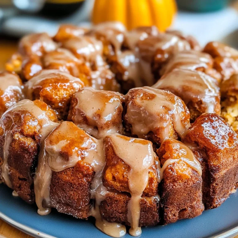 Pumpkin Spice Monkey Bread Recipe