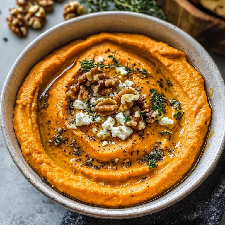 Pumpkin Whipped Feta Dip