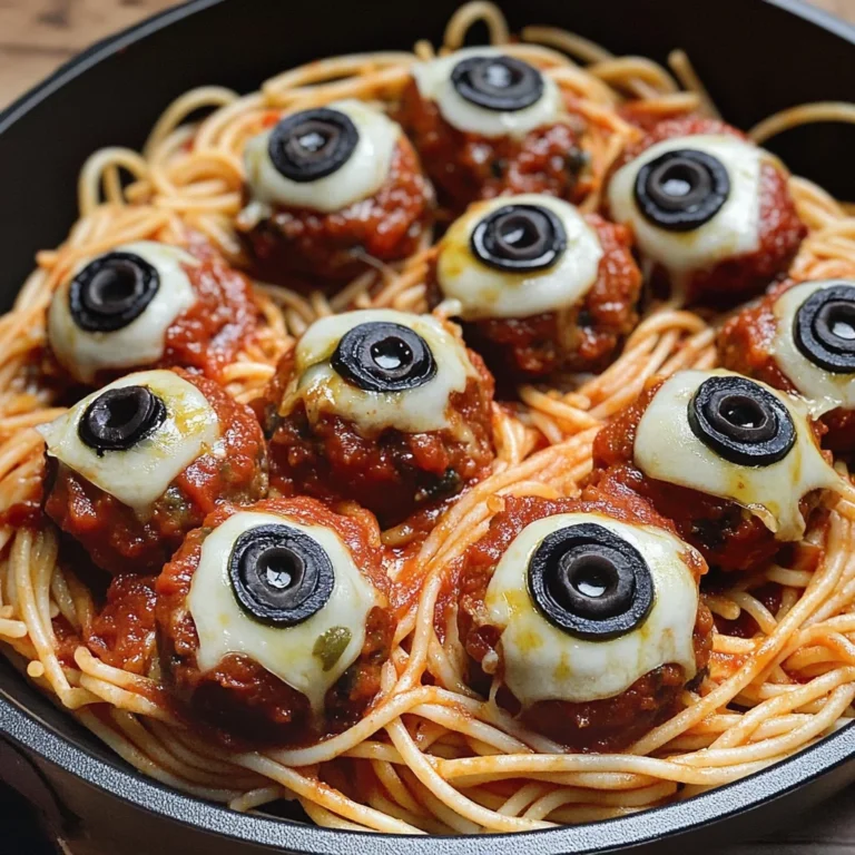 Spooky Spaghetti & Eyeballs