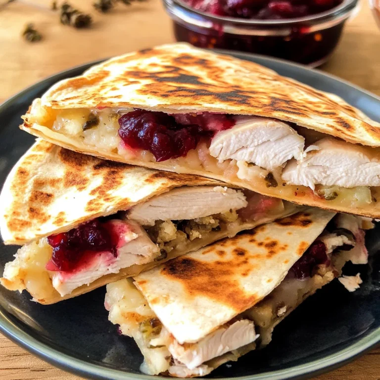 Thanksgiving Quesadillas