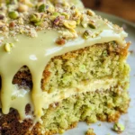 Vegan Pistachio Coffee Cake