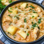 White Cheddar & Apple Chicken Chili